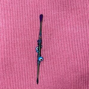 Colorful Cutie  Clip with Evil Eye Beads